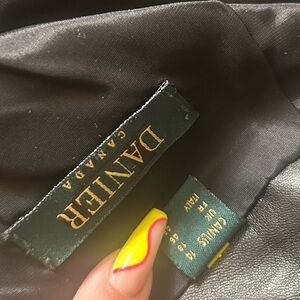 Daniel Leather skirt